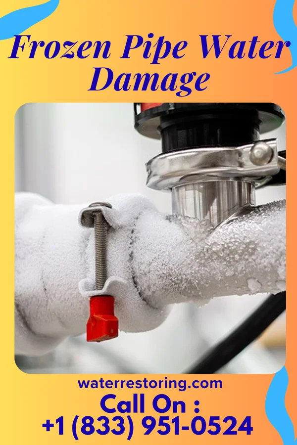 Frozen Pipe Water Damage in The Hideout, PA